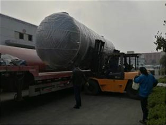 申江儲氣罐發(fā)貨物流